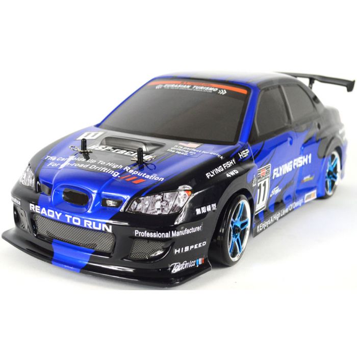 Subaru WRX stil glider RC bil